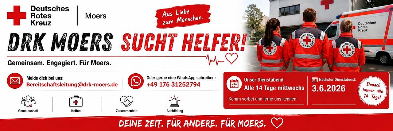 Neue Helfer Bereitschaft